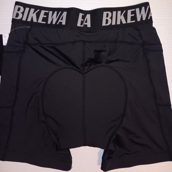 BIKEWA MEN'S SPORTS PADDED CYCLING SHORTS - Picture 2 of 5